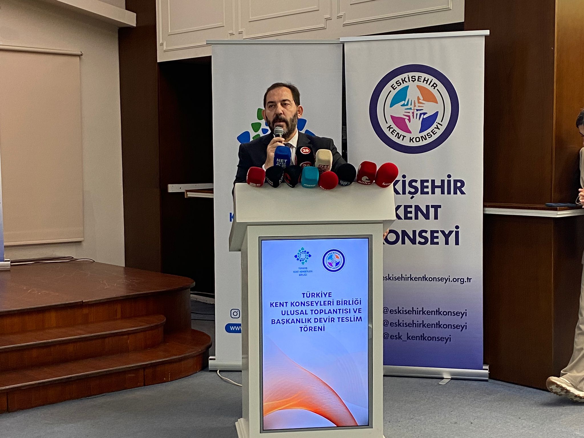 Türkiye Kent Konseyleri Birliği Dönem Başkanlığı Eskişehir’e Geçti (6)