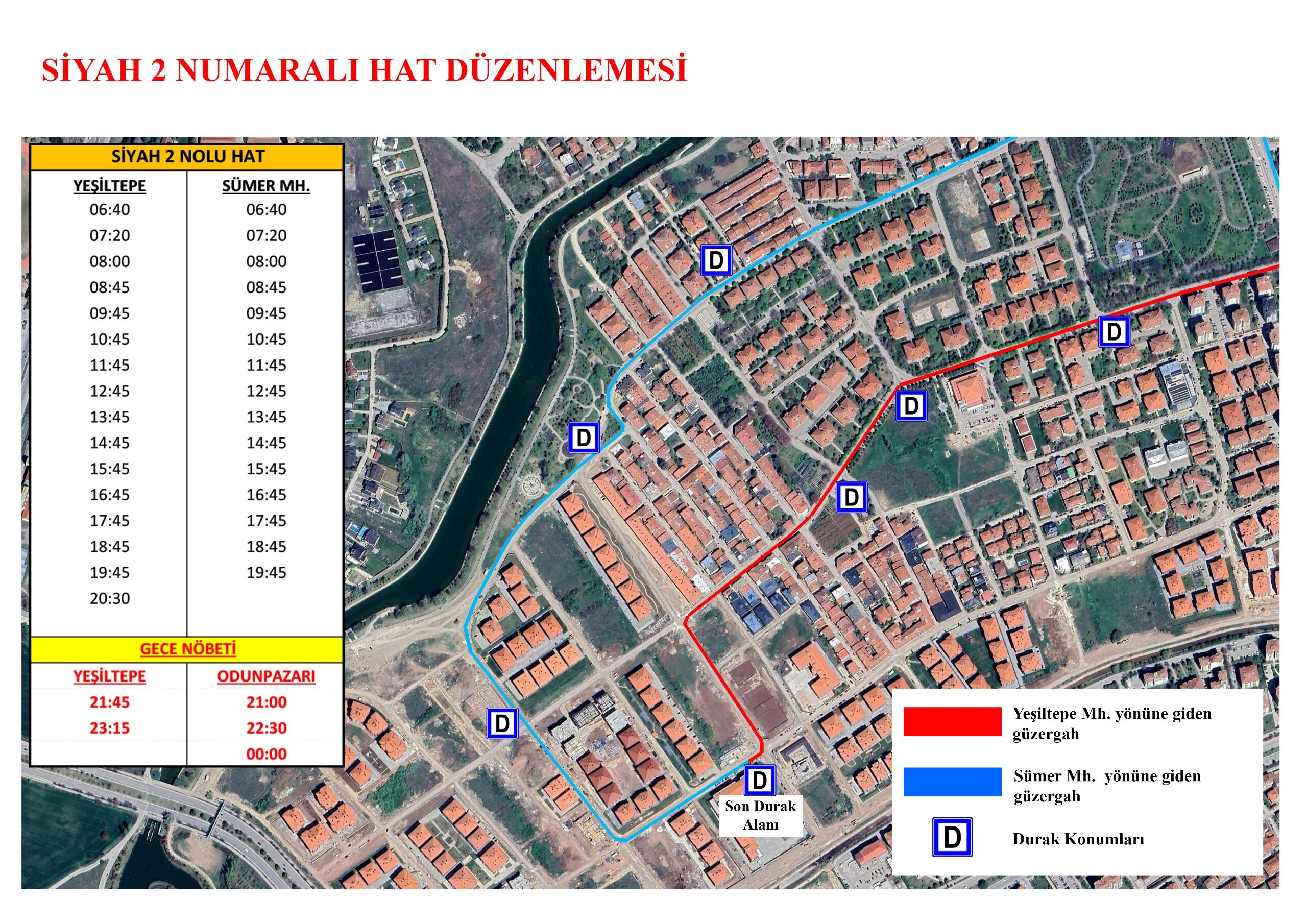 Üç Otobüs Hattinda Güzergâh Deği̇şi̇kli̇ği̇ (2)