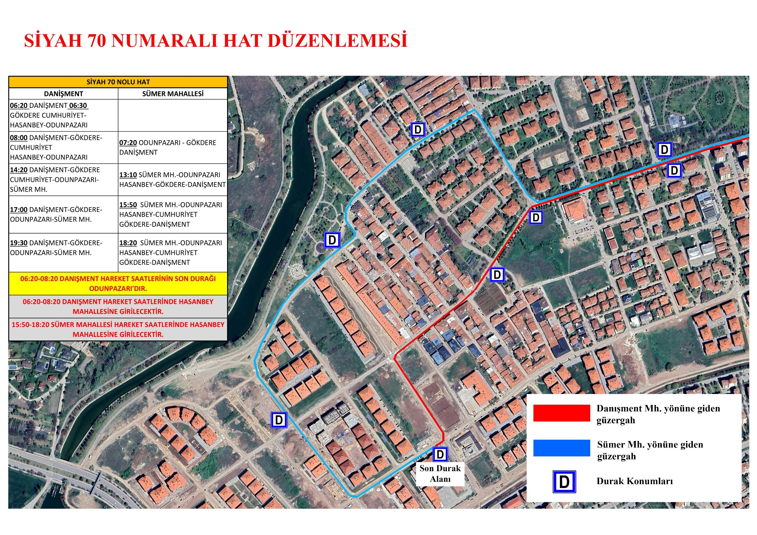 Üç Otobüs Hattinda Güzergâh Deği̇şi̇kli̇ği̇ (3)