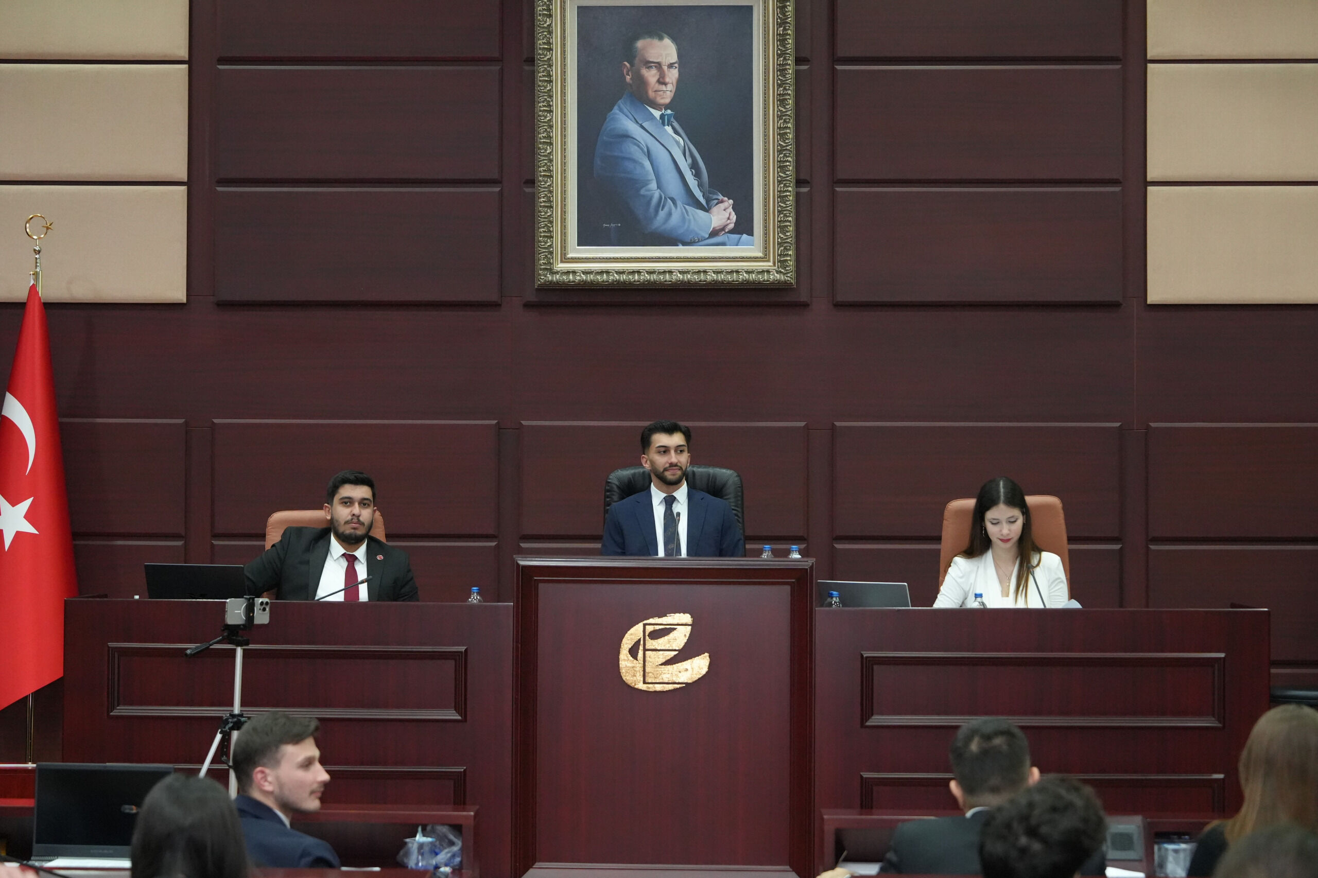 Üniversiteliler Belediye Meclisi Atmosferini Yaşadı (6)