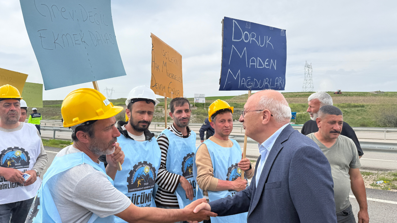 Açlık Grevindeki İşçilere Chp’li Çakırözer'den Destek (1)