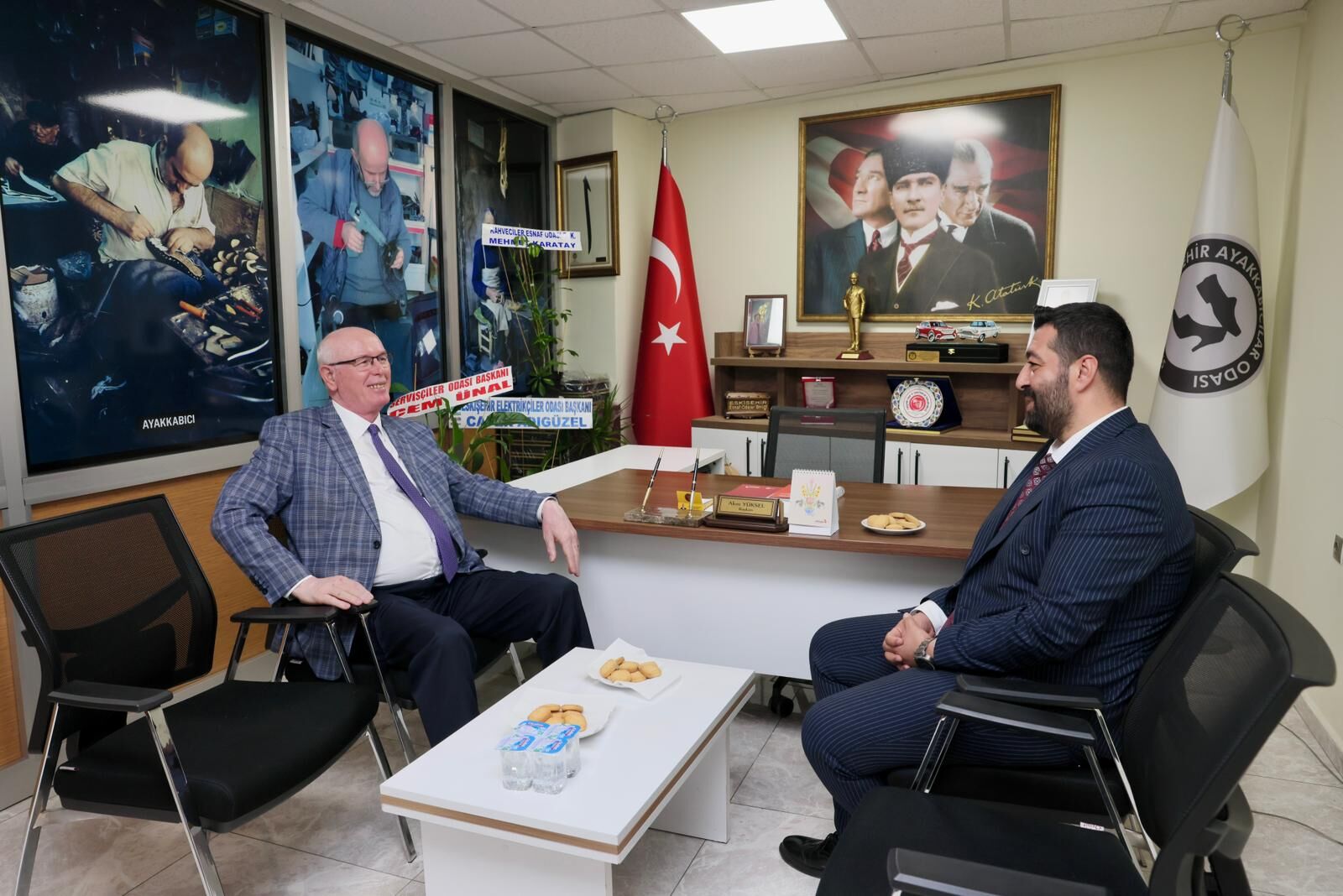 Başkan Kurt Esnaf Odalarını Ziyaret Etti (4)