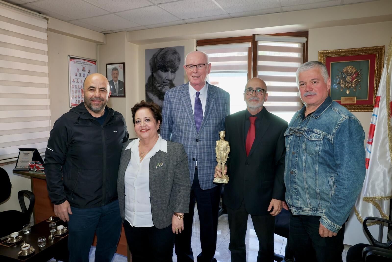 Başkan Kurt Esnaf Odalarını Ziyaret Etti (5)