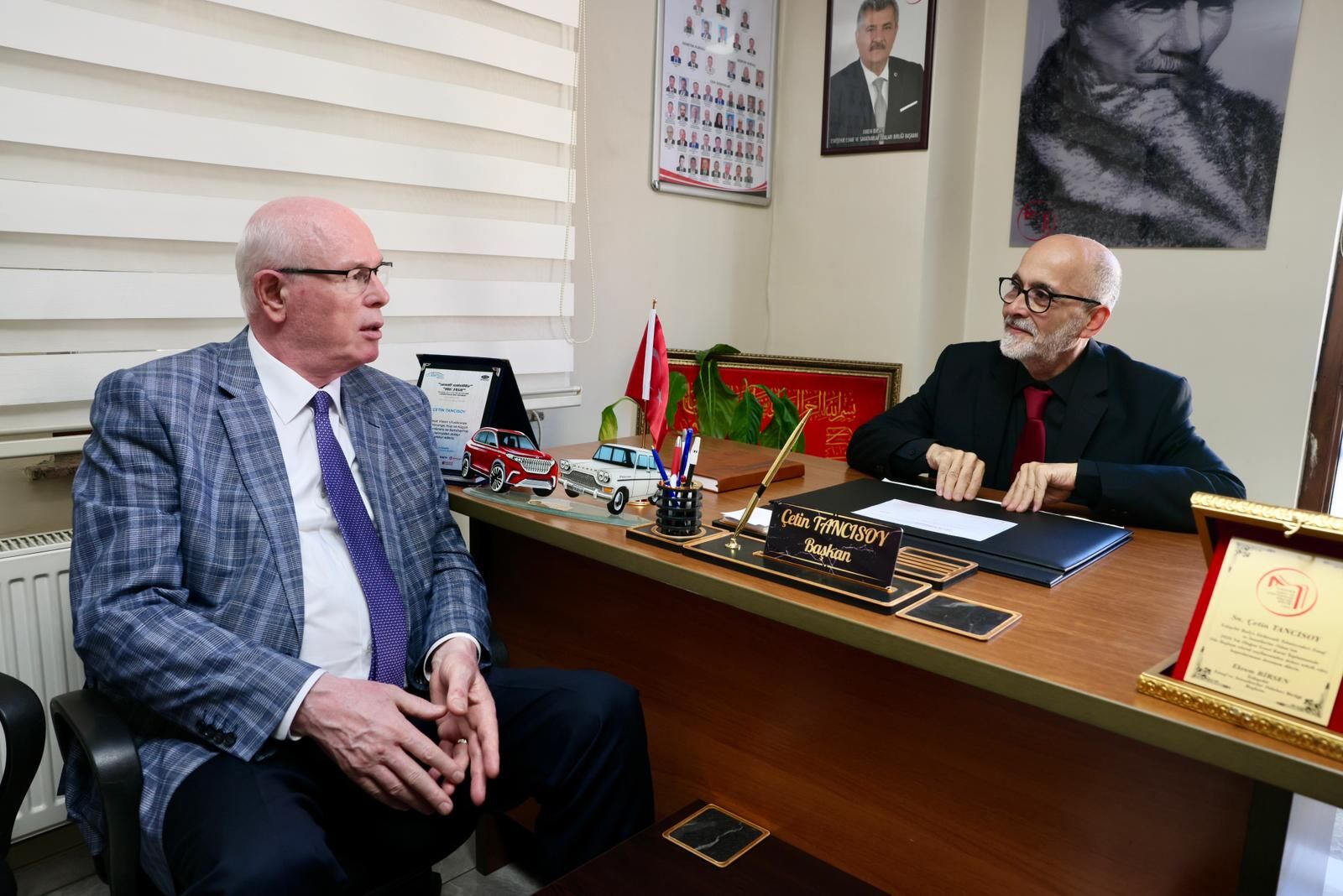 Başkan Kurt Esnaf Odalarını Ziyaret Etti (6)