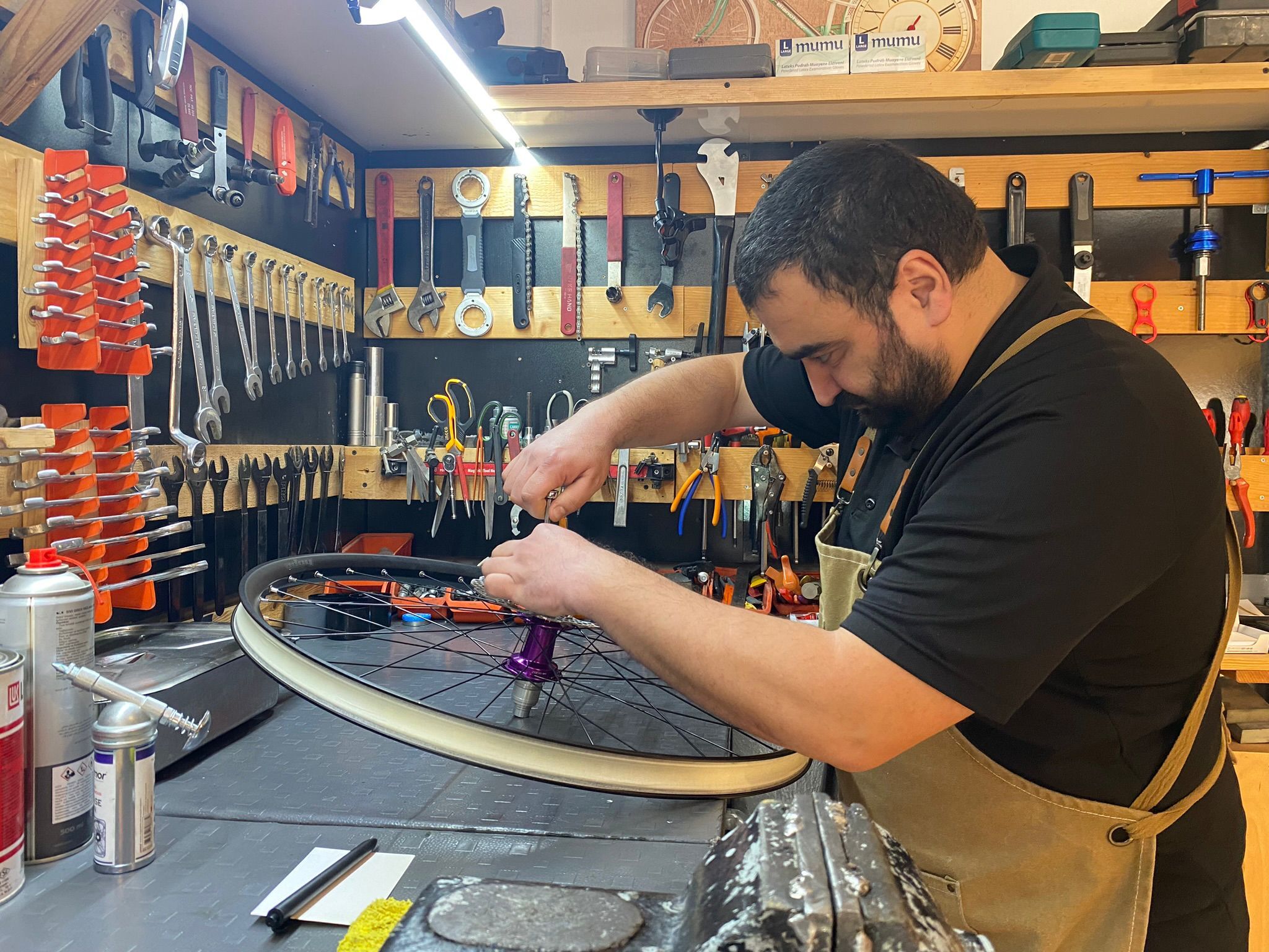 Bisikletçilerde Bahar Mesaisi Başladı (2)