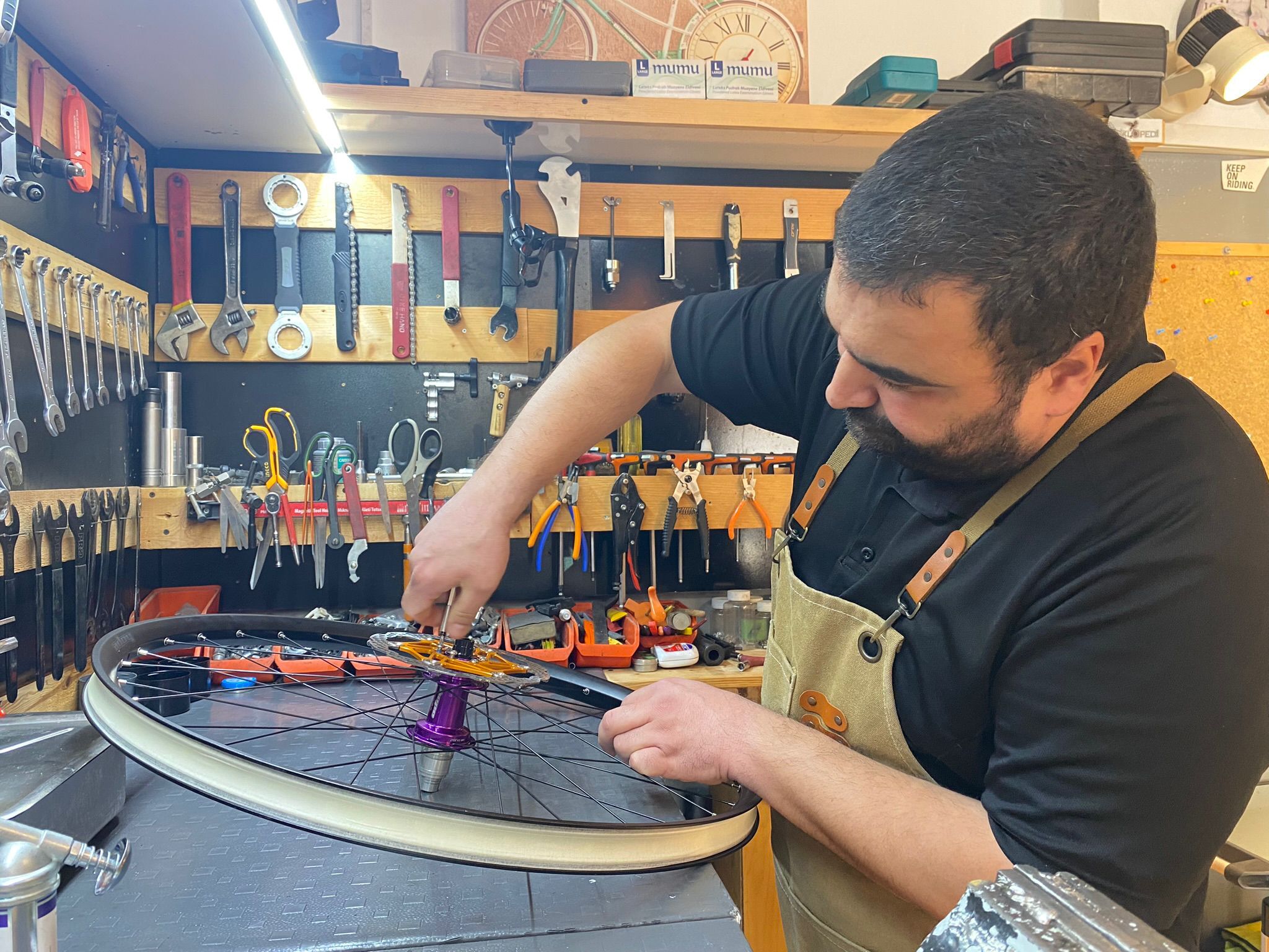 Bisikletçilerde Bahar Mesaisi Başladı (3)