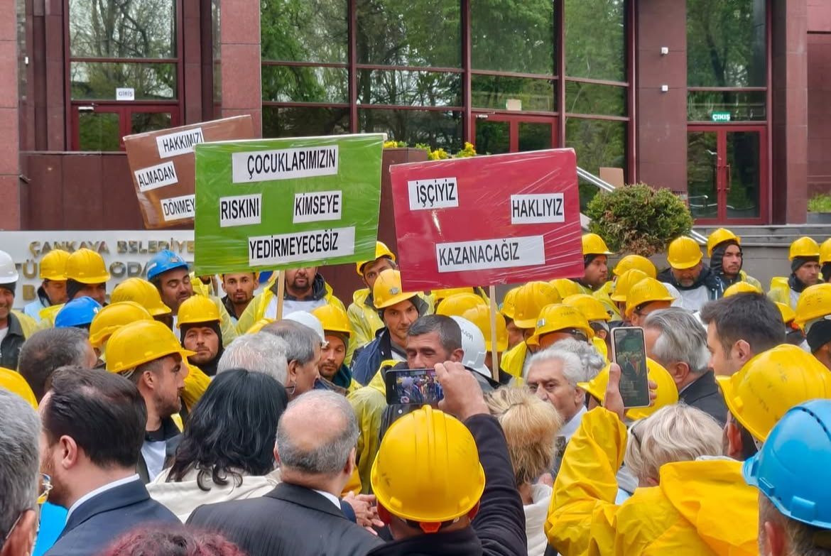 Chp Eskişehir Milletvekillerinden Haklarını Arayan Madencilere Ziyaret (2)