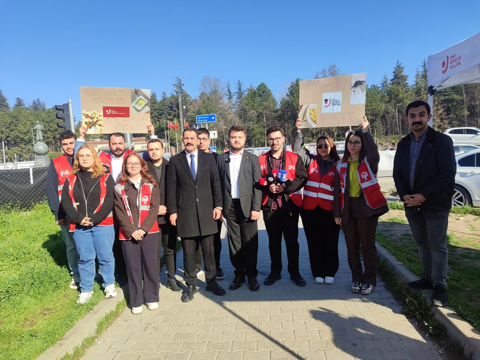 Chp Gençlik Kolları’ndan Yurt Koşullarına Tepki (2)