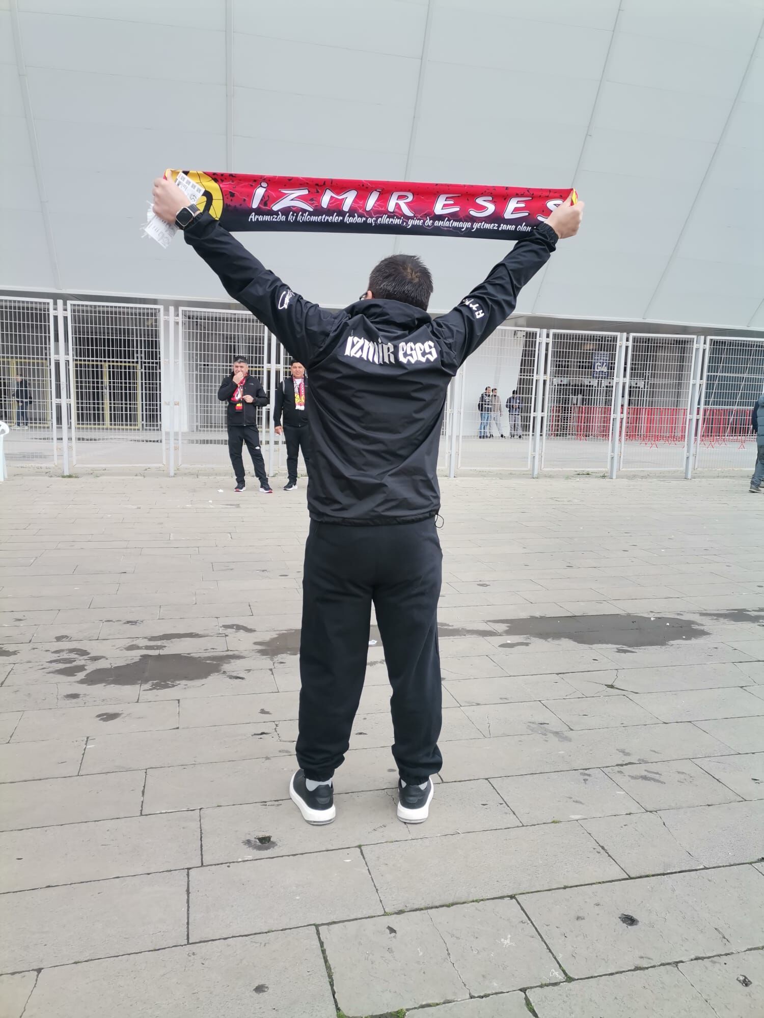 Es Es Taraftarı Yollarda Büyük Maça Büyük Destek (4)
