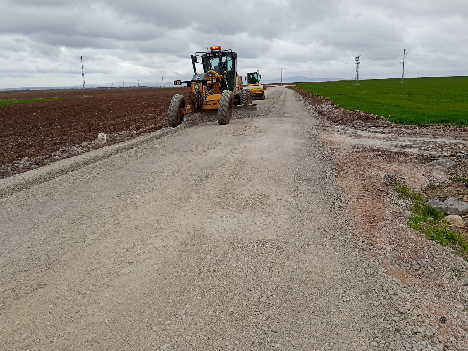 Eskişehir Kırsalında Yol Altyapısı Güçleniyor