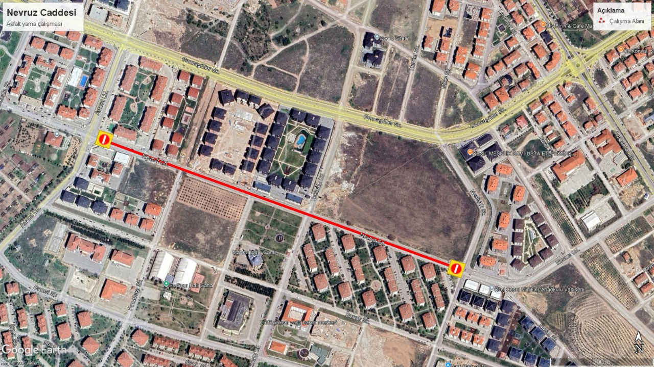 Eskişehir’de 2 Caddede Trafik Kısıtlaması (1)