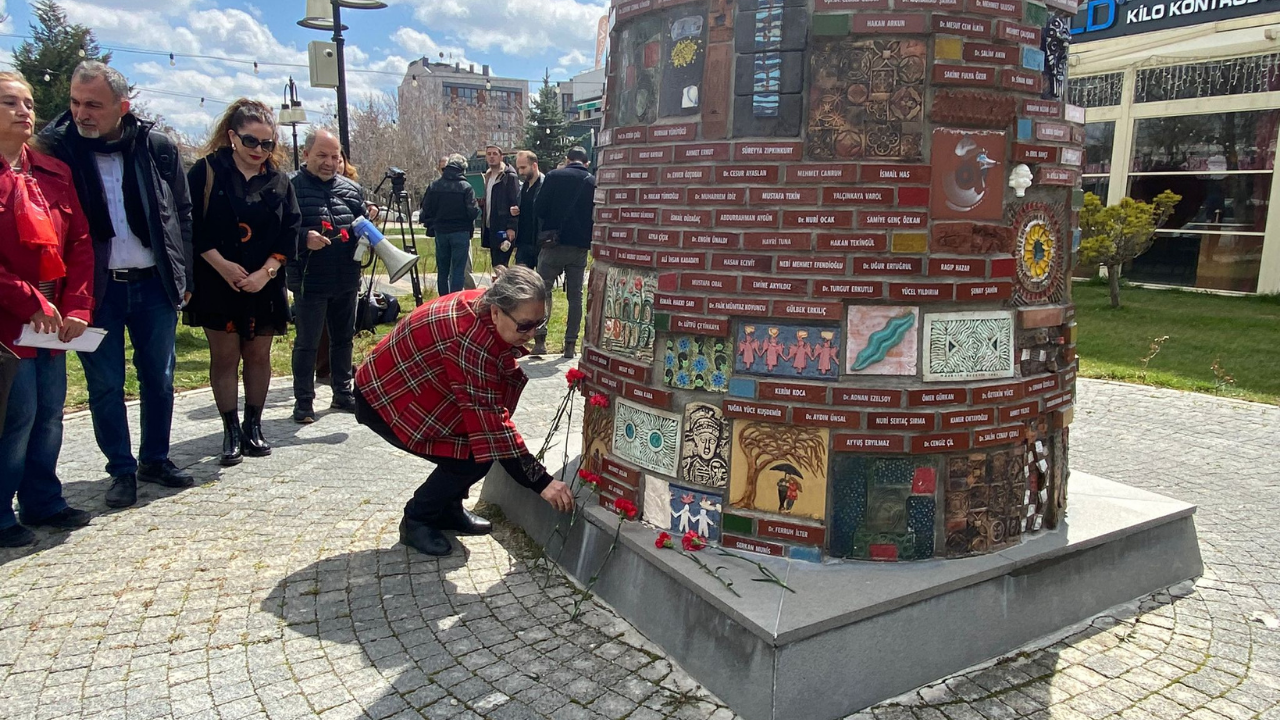 Eskişehir’de Covid 19’Da Kaybedilen Sağlık Çalışanları Anıldı (6)