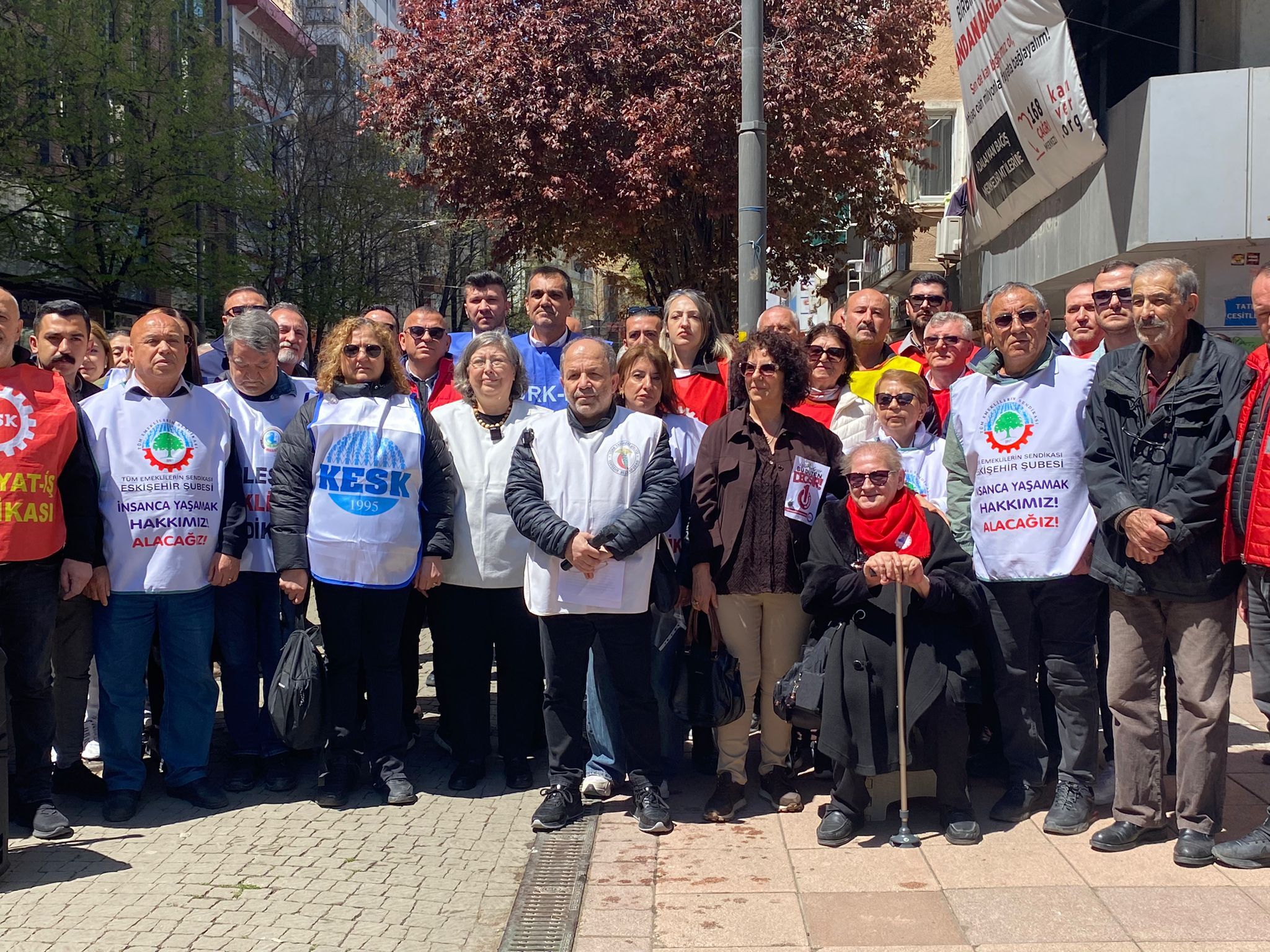 Eskişehir'de Emek Örgütlerinden 1 Mayıs Buluşması (1)