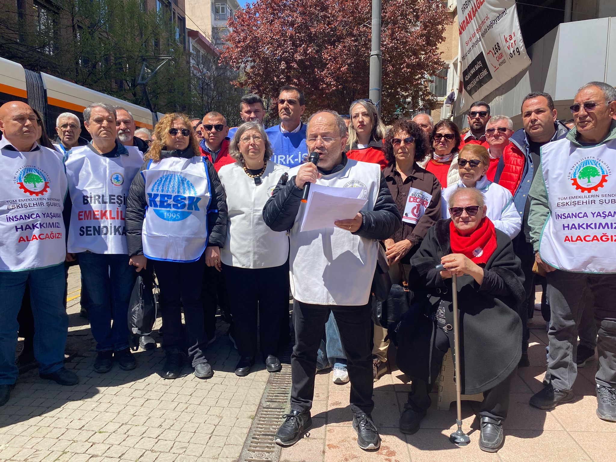 Eskişehir'de Emek Örgütlerinden 1 Mayıs Buluşması (2)