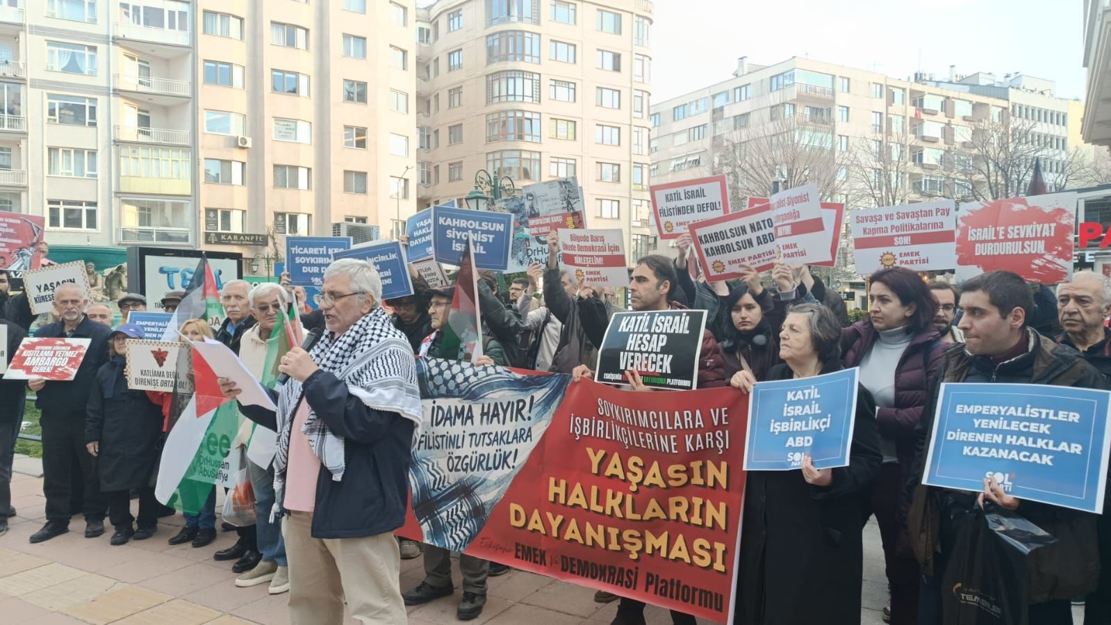 Eskişehir’de Filistin İçin Destek Sesi Yükseldi (1)