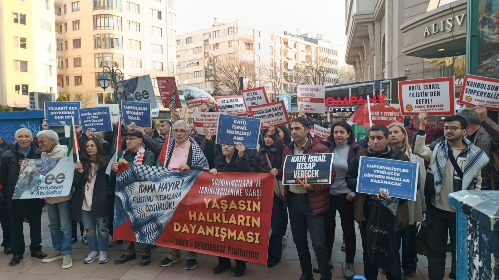 Eskişehir’de Filistin İçin Destek Sesi Yükseldi (3)