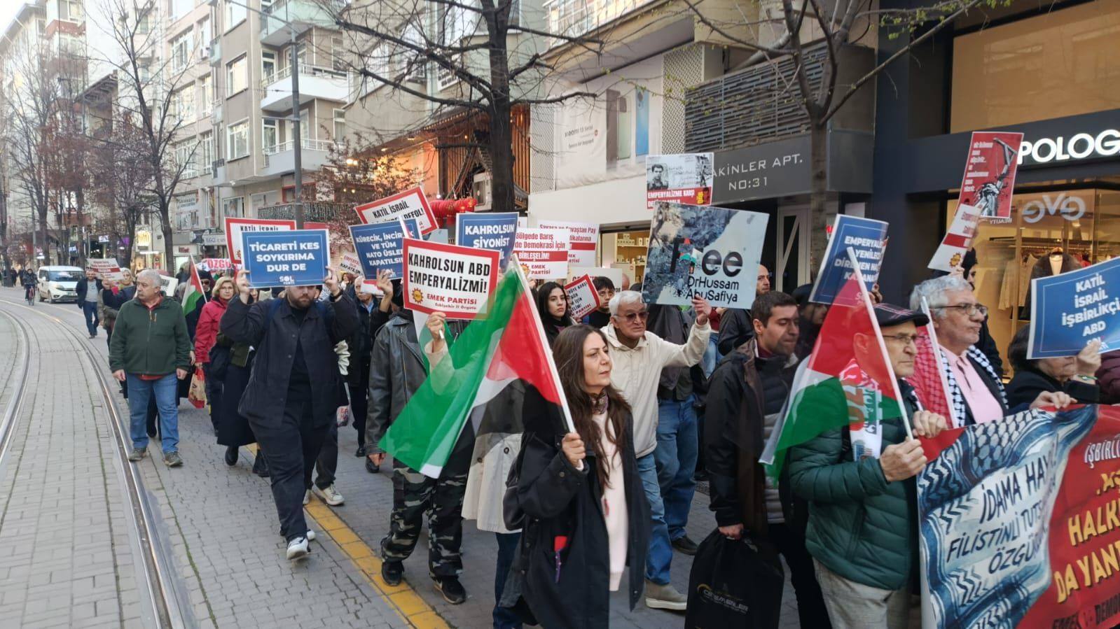 Eskişehir’de Filistin İçin Destek Sesi Yükseldi (4)