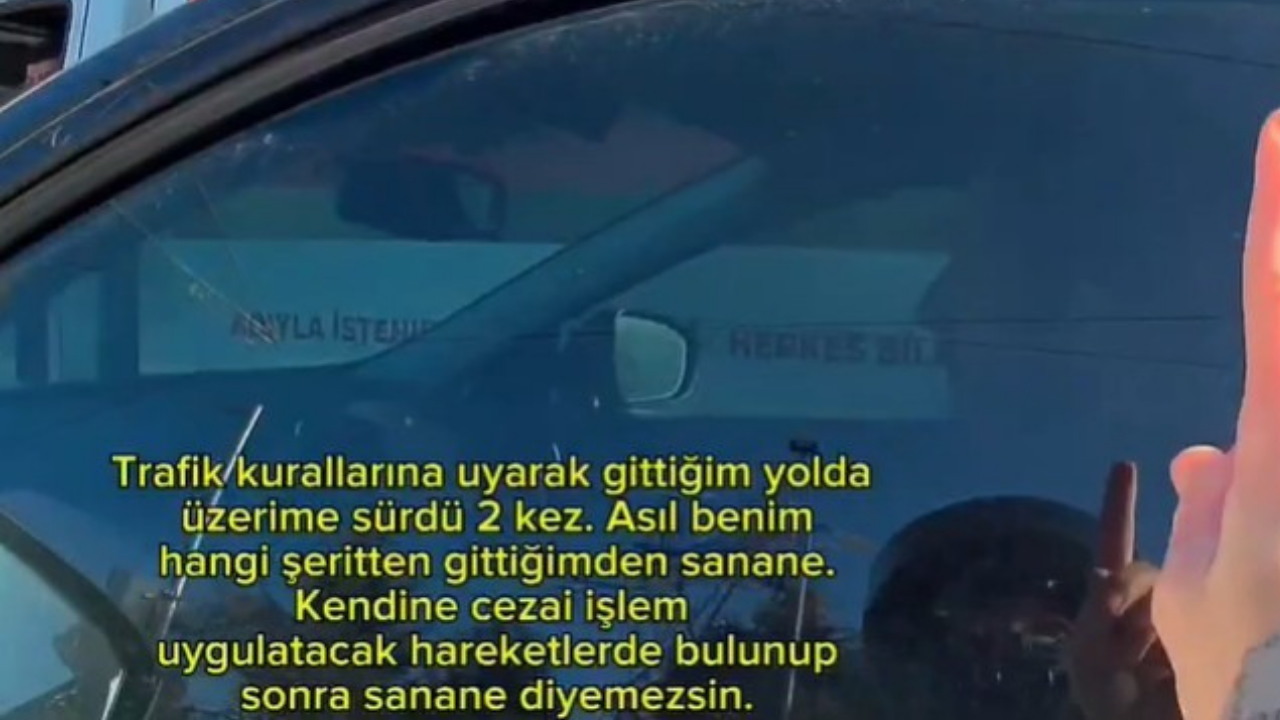 Eskişehir’de Gergin Trafik Tartışması Kamerada