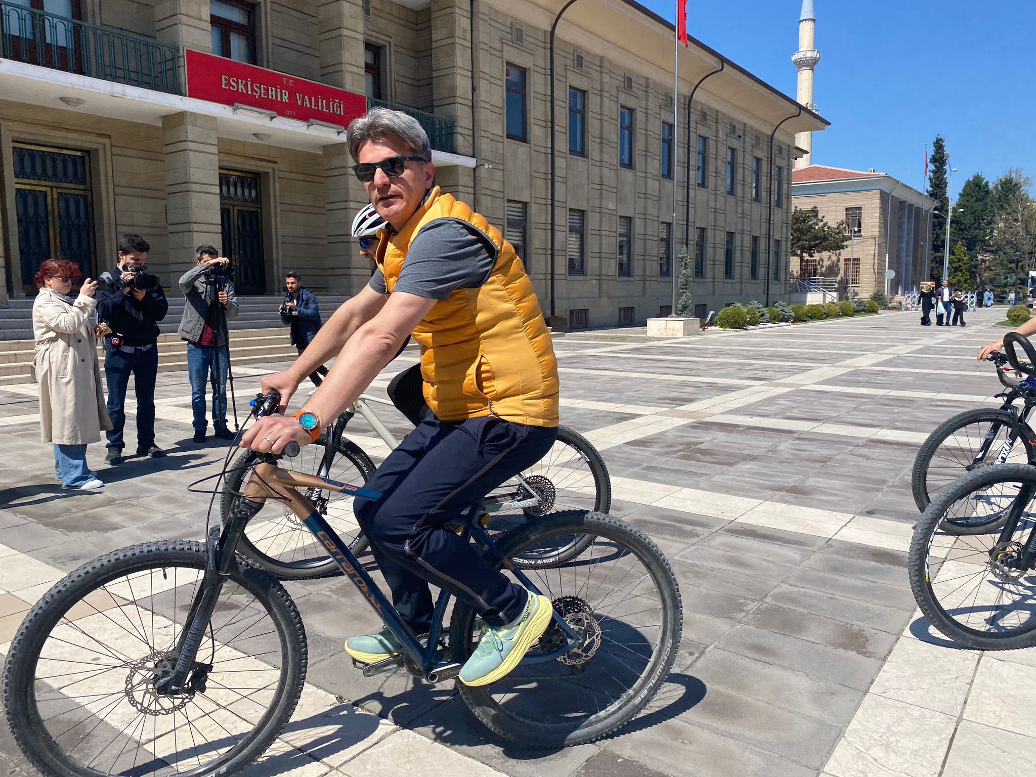 Eskişehir’de 'Tek Sağlık' Için Pedal Çevirdiler (6)