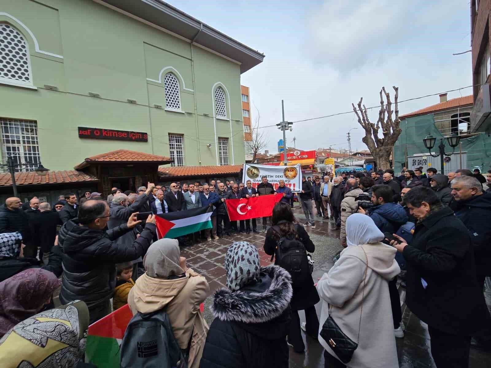 Eskişehir’den İsrail’e Tepki “Zulme Sessiz Kalmayacağız” (1)