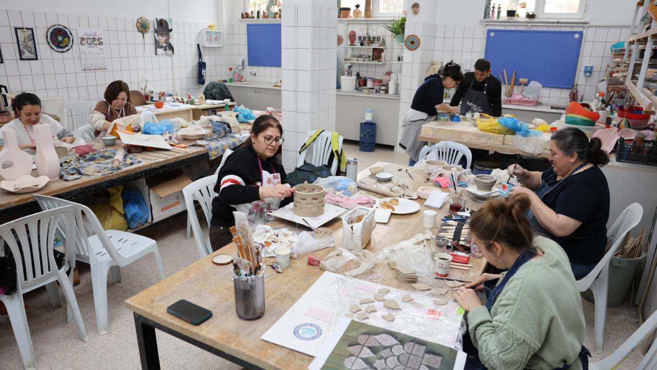 Esmek Kurslarına Yoğun Ilgi
