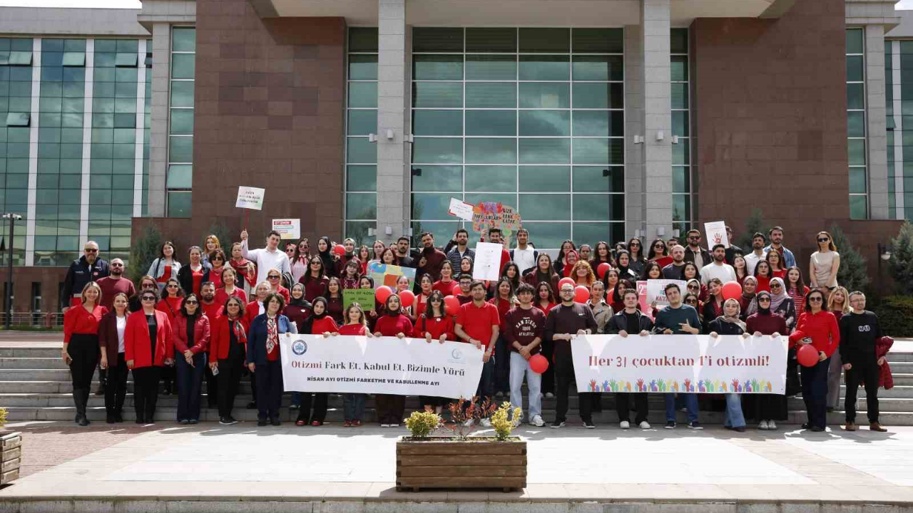 Esogü’de Otizm İçin Farkındalık Yürüyüşü (1)