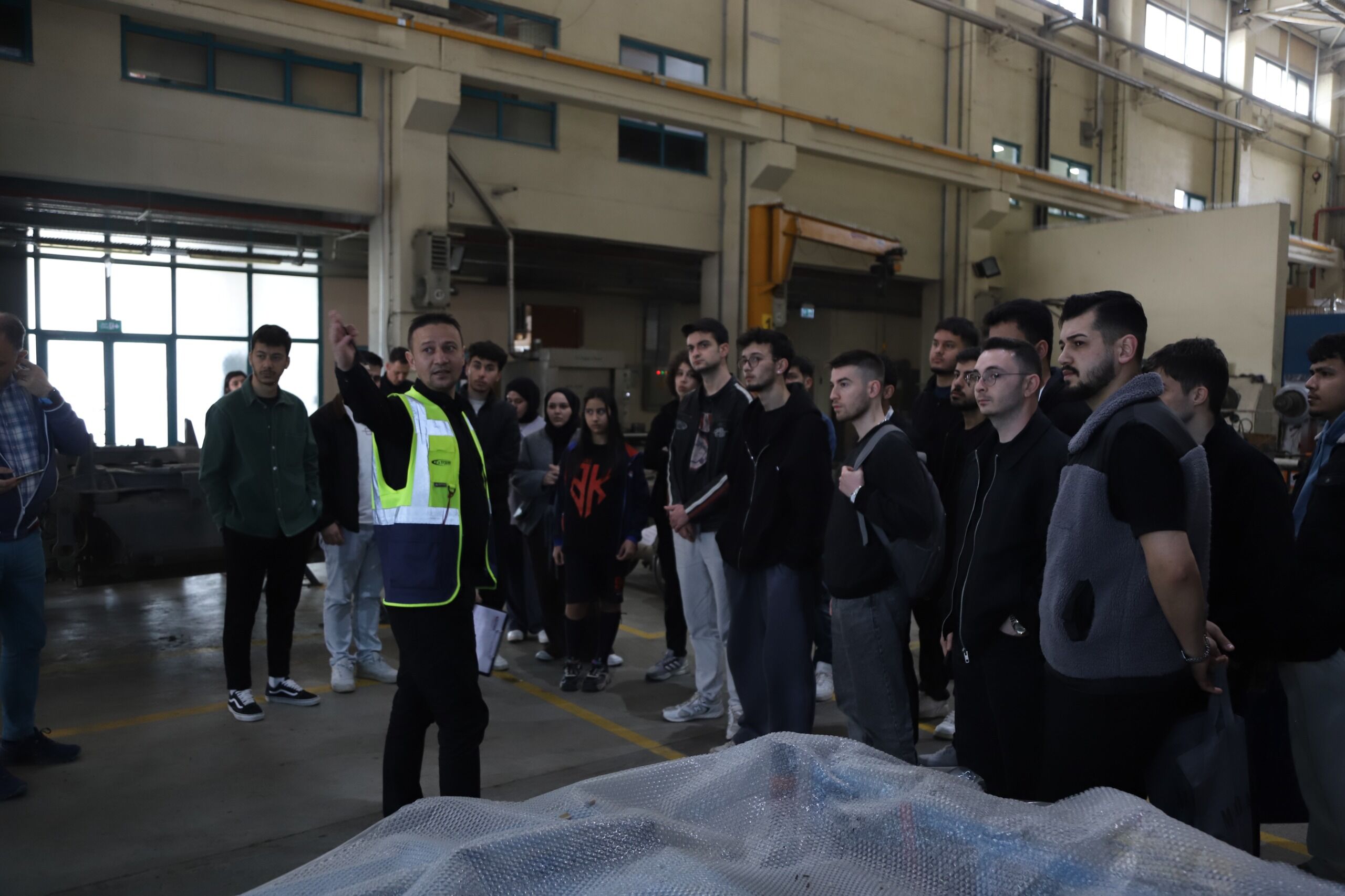 Estü Öğrencileri Estram Sistemini Yerinde İnceledi (6)