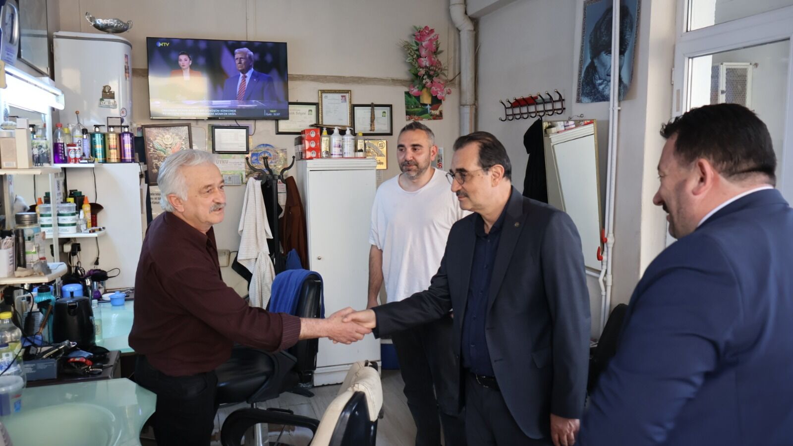 Fatih Dönmez Mihalıççık’ta Temaslarda Bulundu (7)