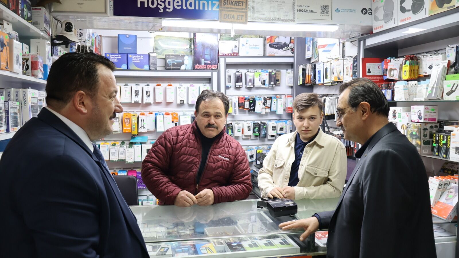 Fatih Dönmez Mihalıççık’ta Temaslarda Bulundu (8)