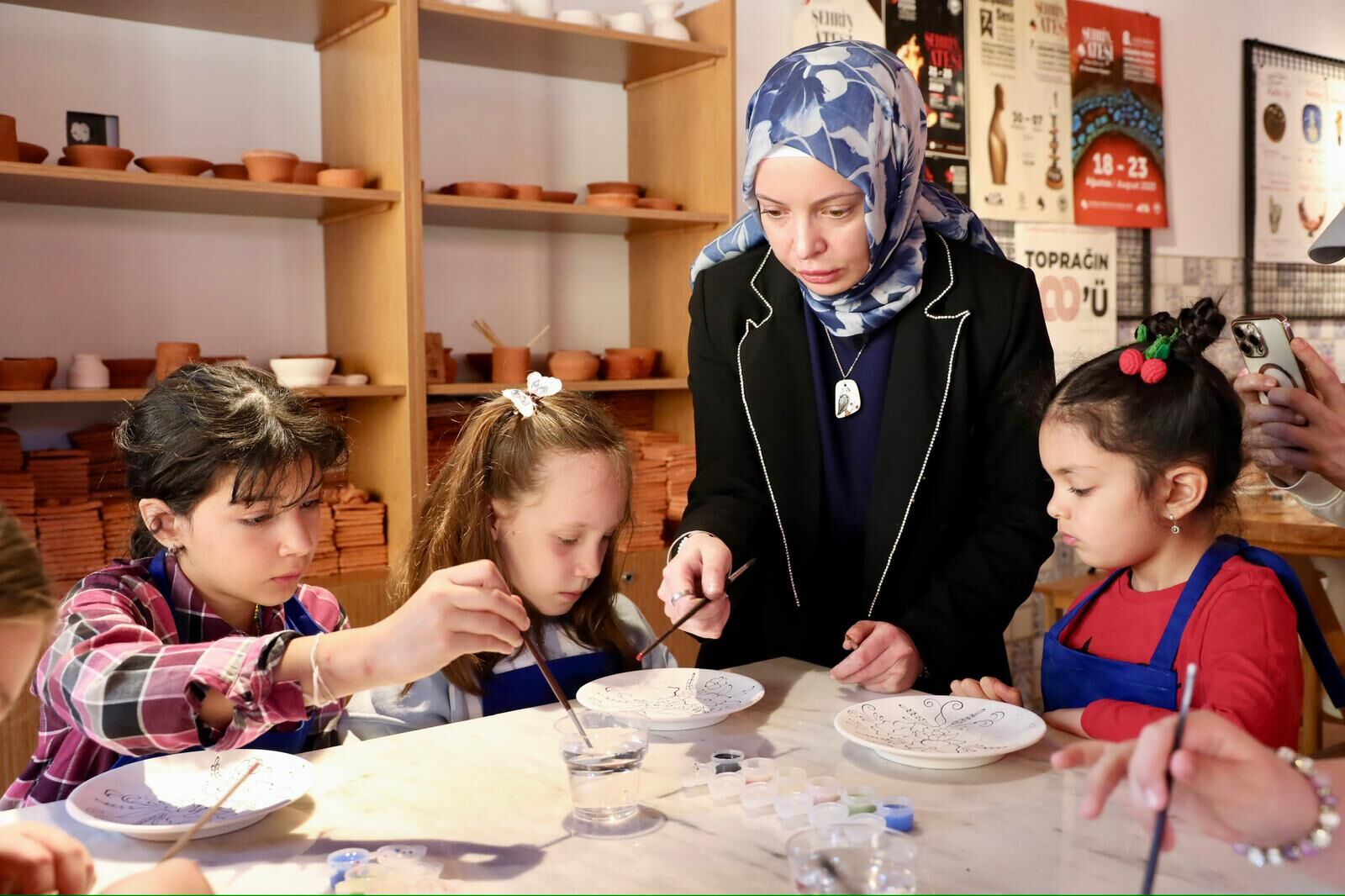 Mavi Arayış Sergisi Odunpazarı’nda Sanatseverlerle Buluştu (3)