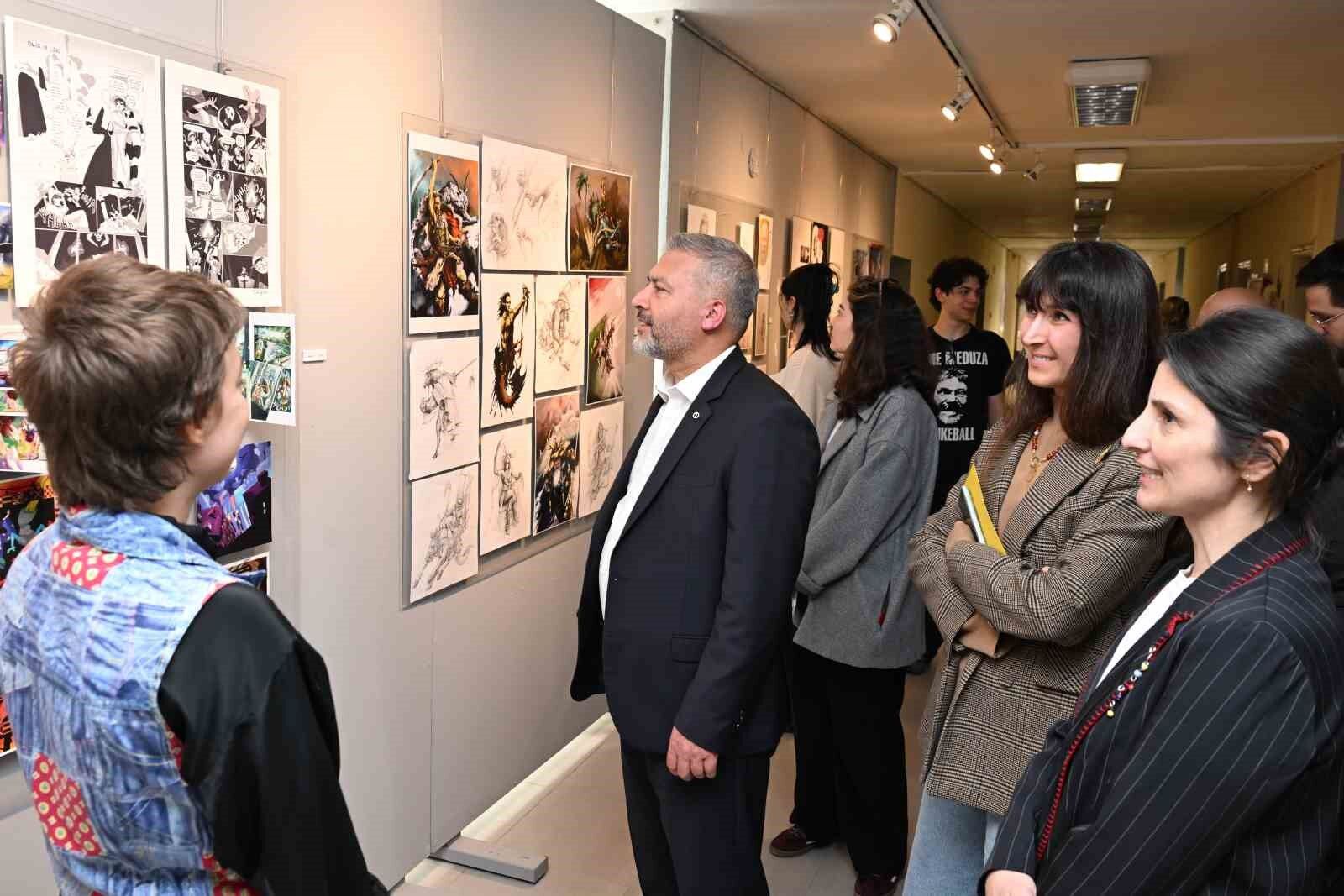 Öğrenci Sergileri Sanatseverlerle Buluştu (2)
