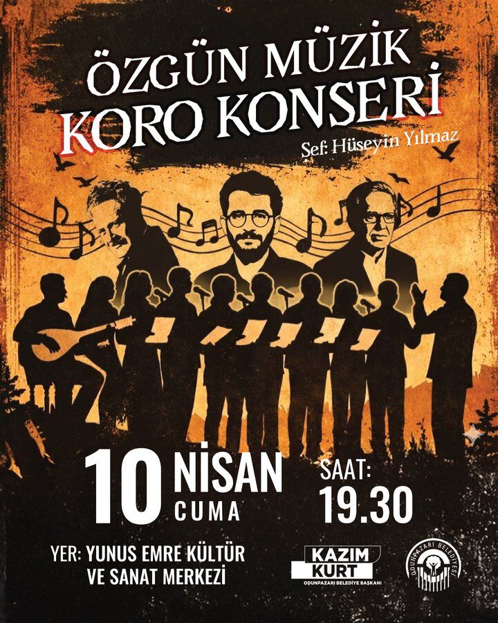 Özgün Müzik Koro Konseri Sanatseverlerle Buluşuyor
