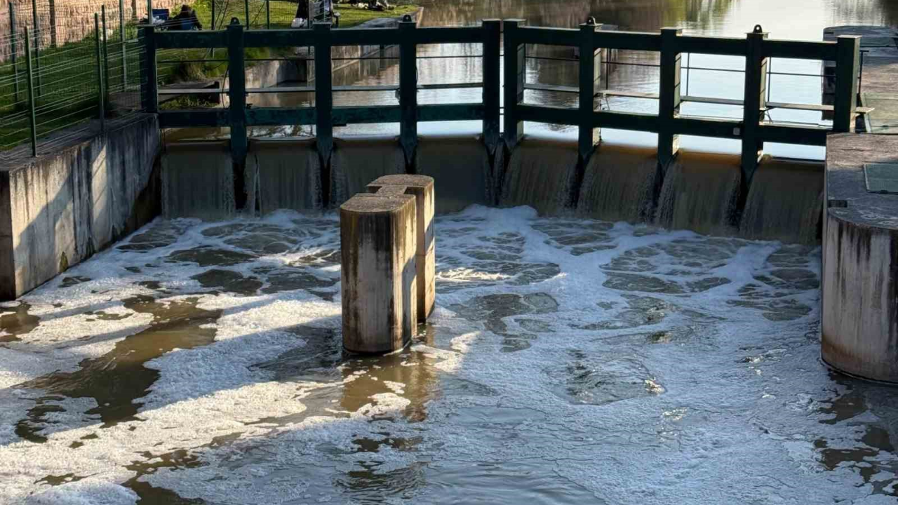 Porsuk’ta Yağmur Sonrası Köpük Tabakası (1)