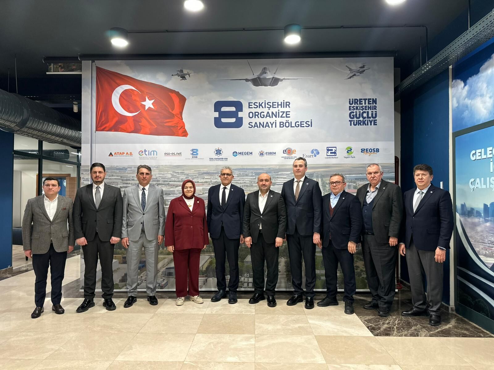 Prof. Dr. Ayşen Gürcan Osb’de Sanayi Kuruluşlarını Ziyaret Etti (4)