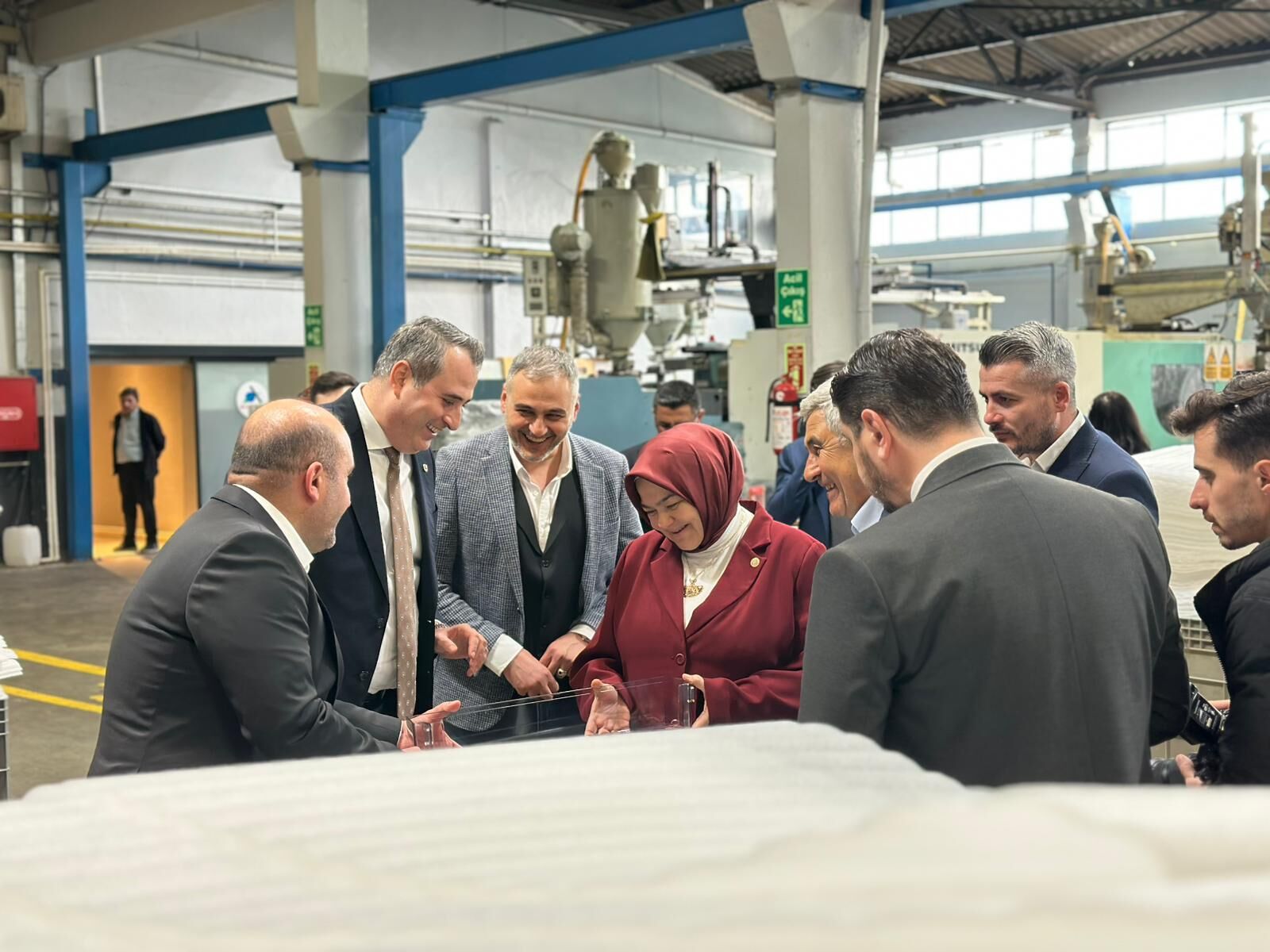 Prof. Dr. Ayşen Gürcan Osb’de Sanayi Kuruluşlarını Ziyaret Etti (7)