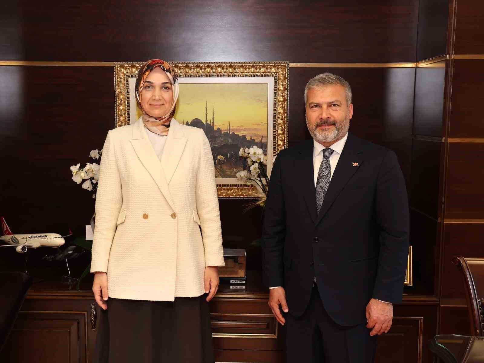 Rektör Adıgüzel’den İçişleri Bakan Yardımcısına Ziyaret