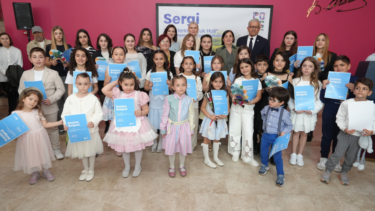 Renklerin Çocuk Hali Sergisi Sanatseverlerden Tam Not Aldı (7)