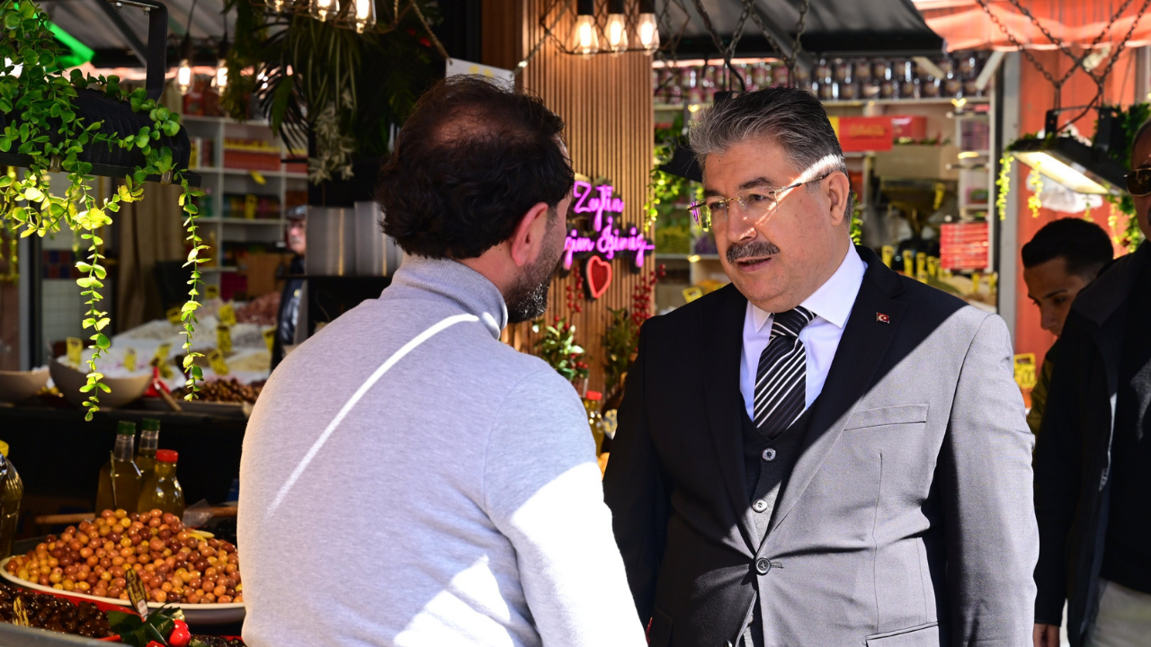 Vali Yılmaz, Esnaf Ve Vatandaşı Ziyaret Etti (1)