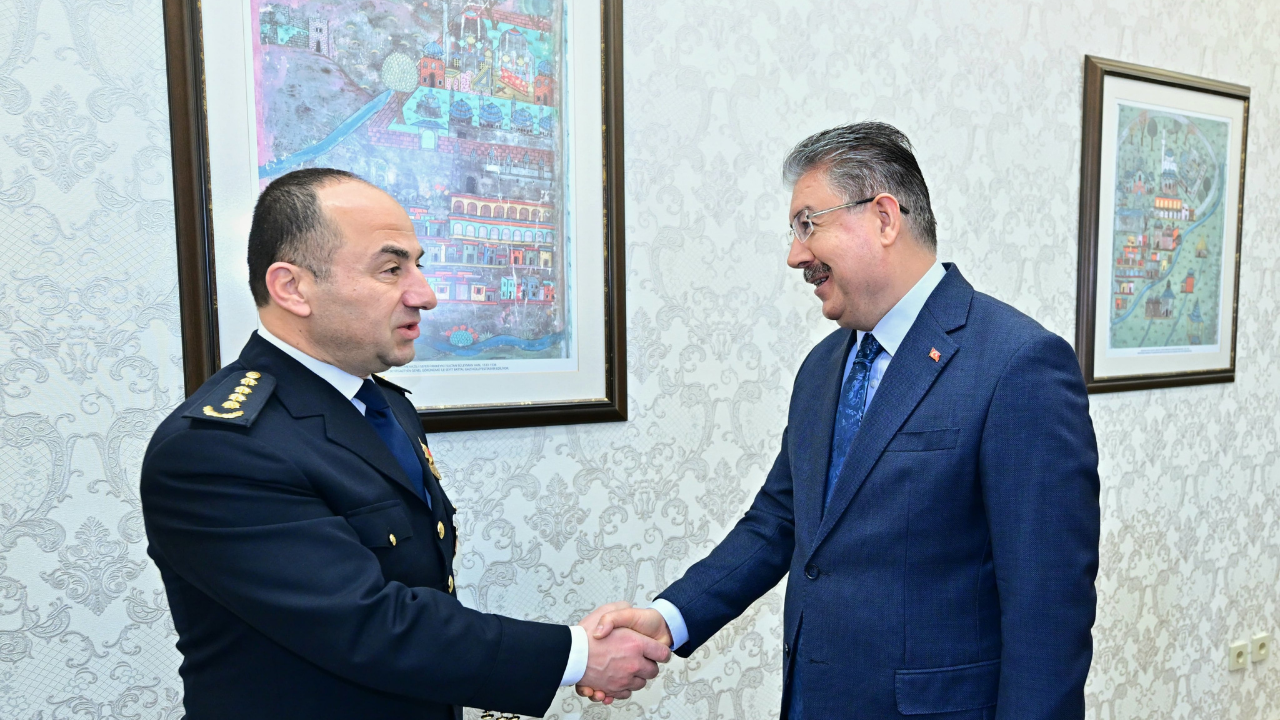 Vali Yılmaz Polisleri Makamında Ağırladı (4)