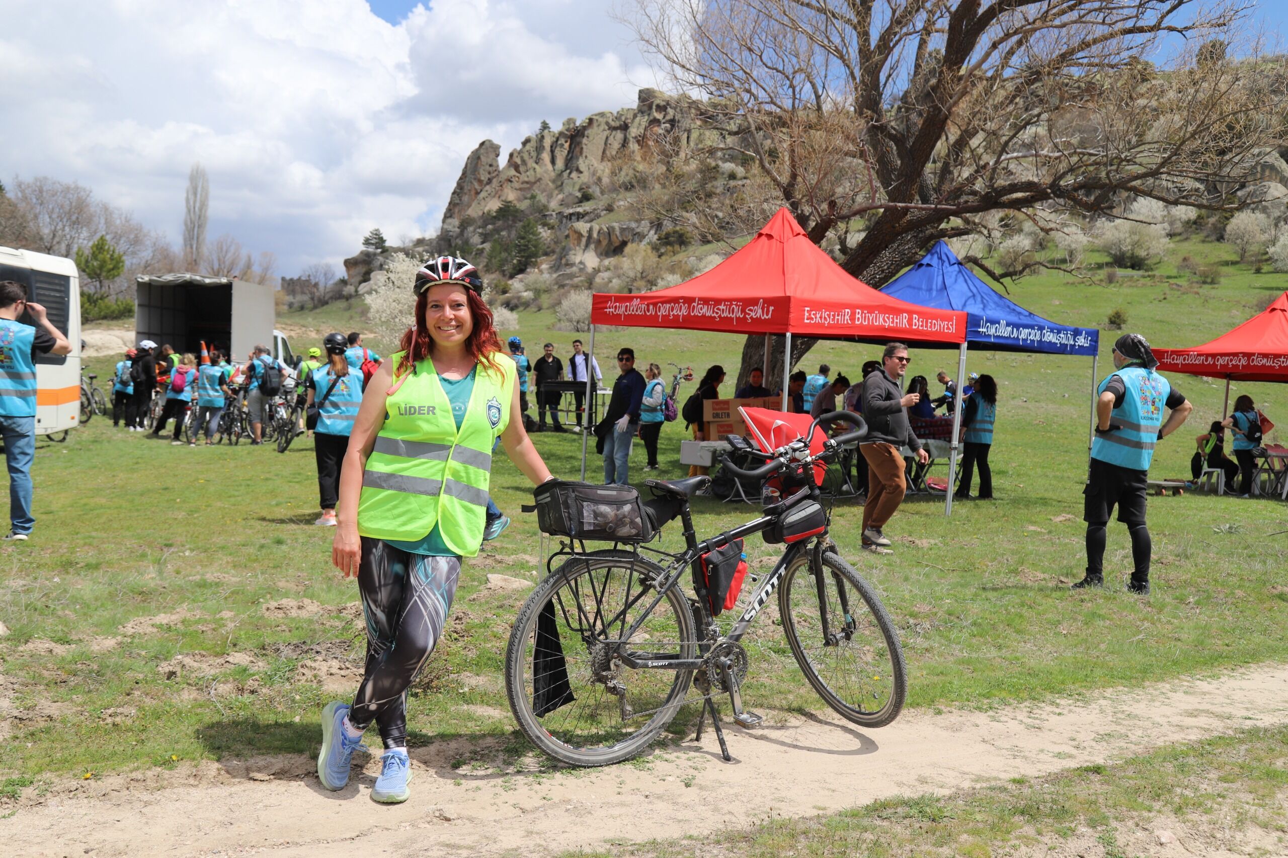 Yazılıkaya’da Bisikletseverler Pedal Çevirdi (3)