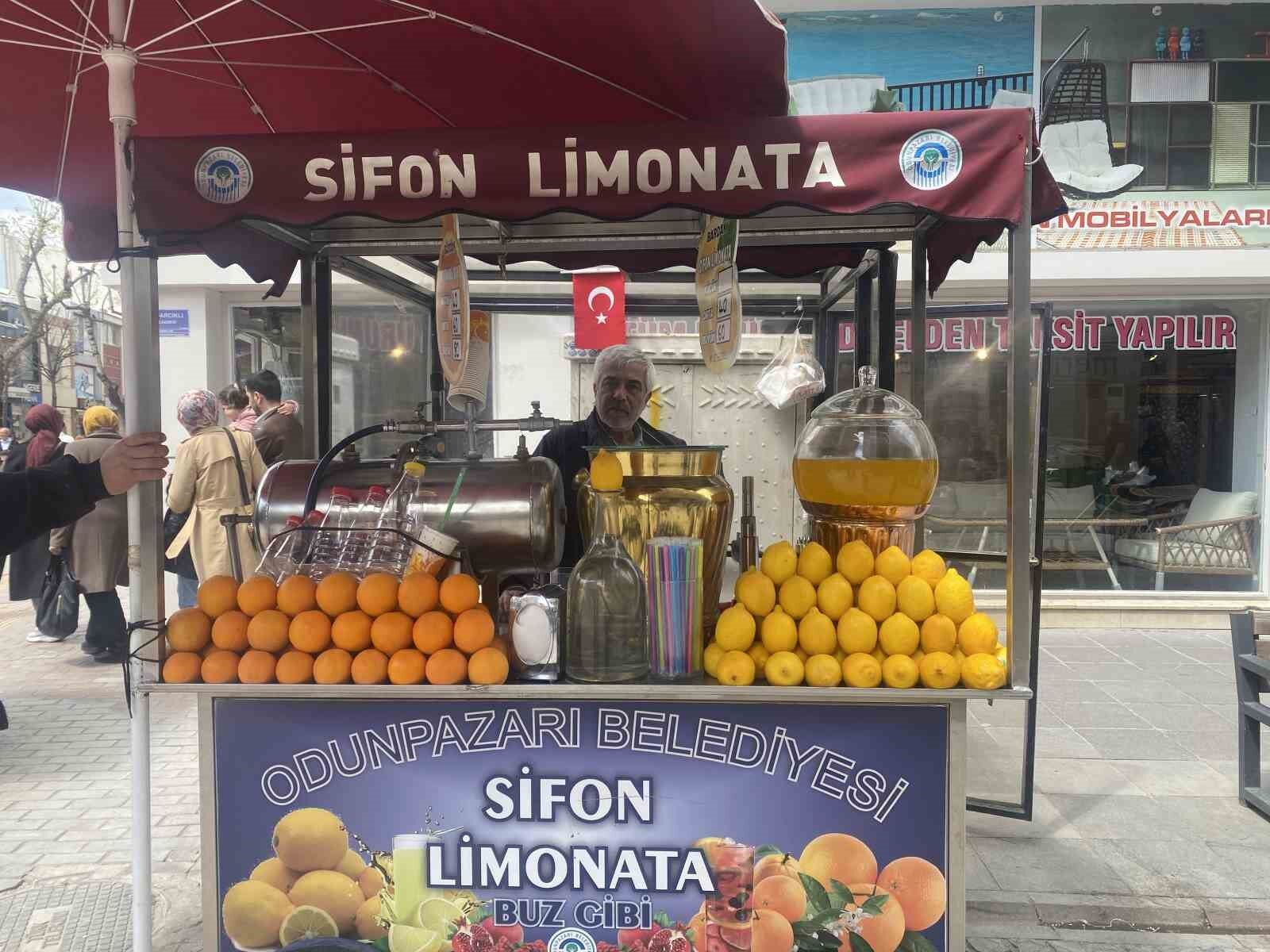 Yazın Vazgeçilmezi Sifon Limonata Satışa Hazır (2)