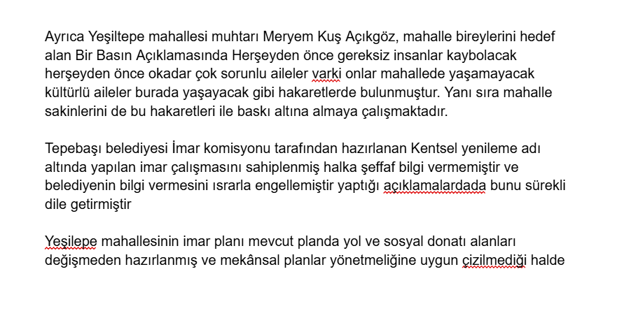 Yeşiltepe'de Mahalleli Ile Muhtar Karşı Karşıya! (3)-1