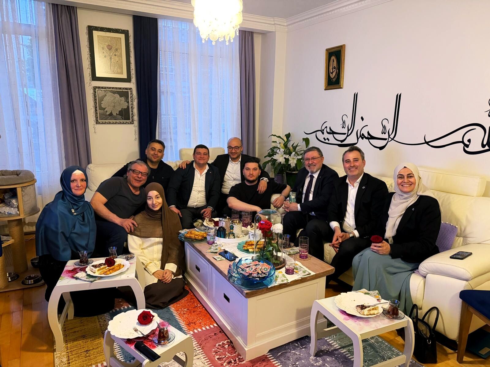 Ak Parti Heyeti Belçika'da Gurbetçilerle Buluştu (2)
