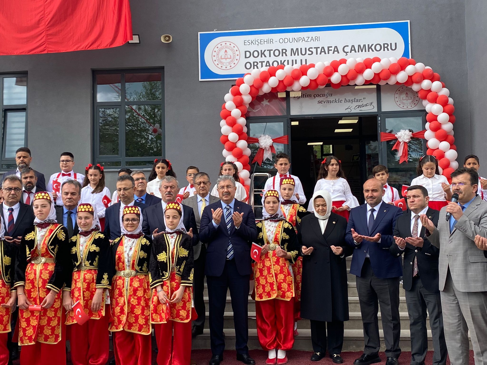 Dr. Mustafa Çamkoru Ortaokulu Açıldı (12)