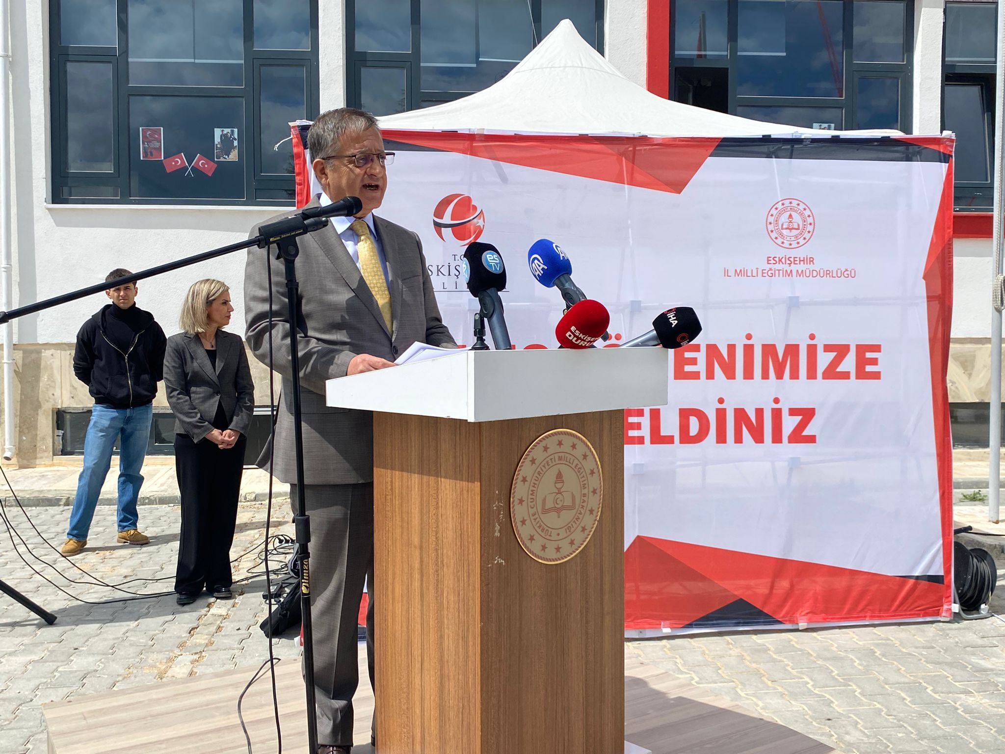 Dr. Mustafa Çamkoru Ortaokulu Açıldı (7)
