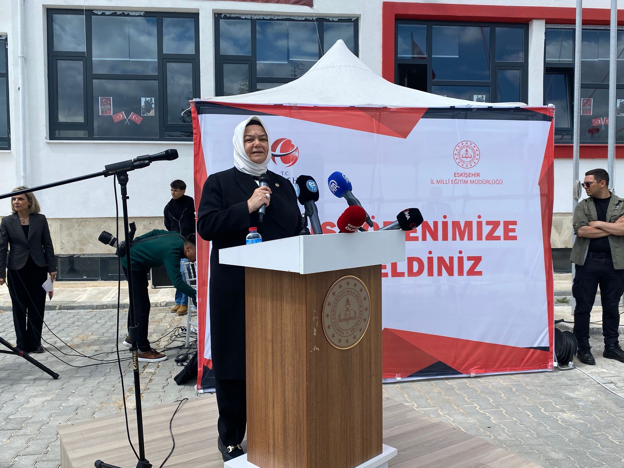 Dr. Mustafa Çamkoru Ortaokulu Açıldı (8)