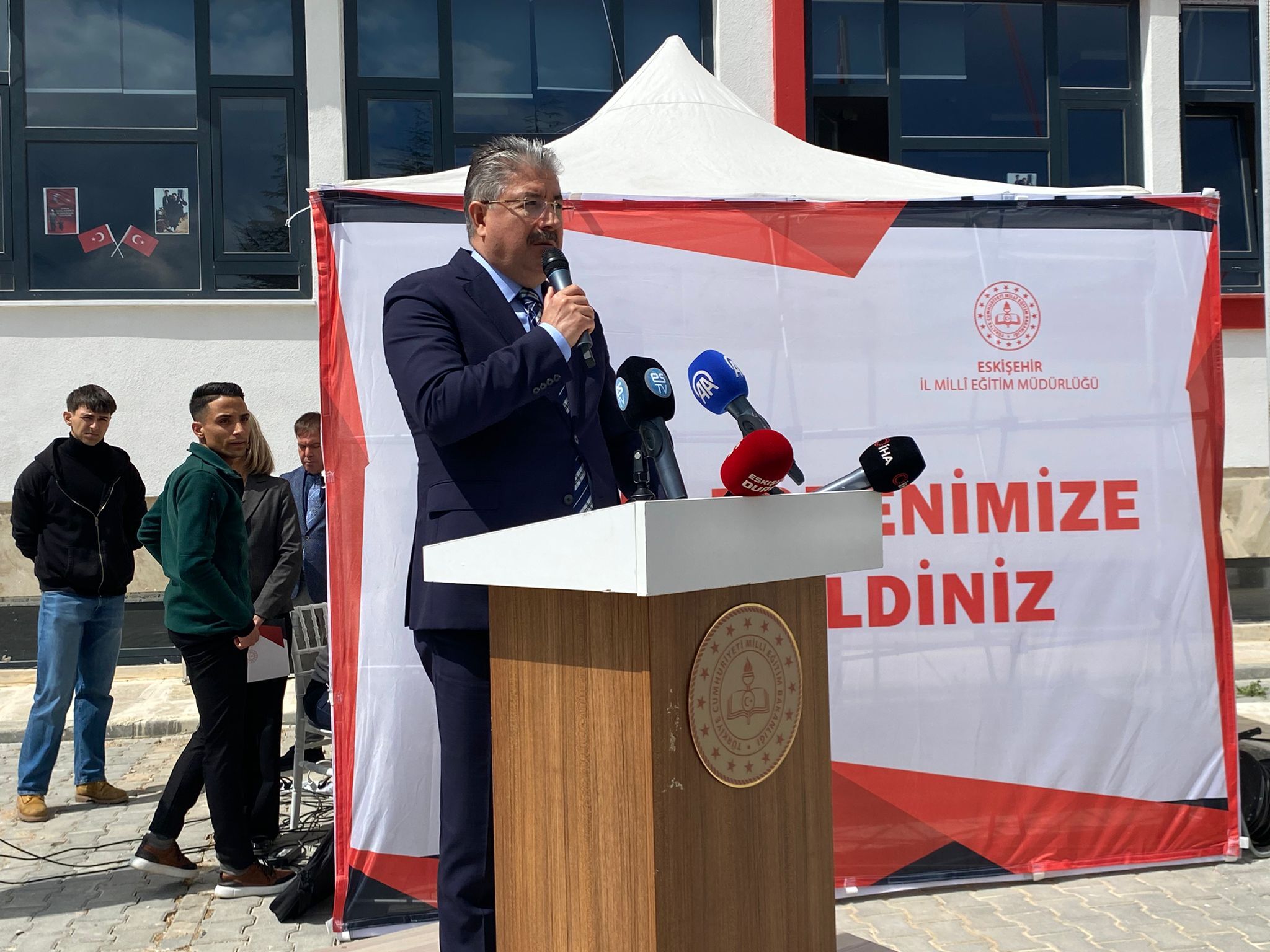 Dr. Mustafa Çamkoru Ortaokulu Açıldı (9)