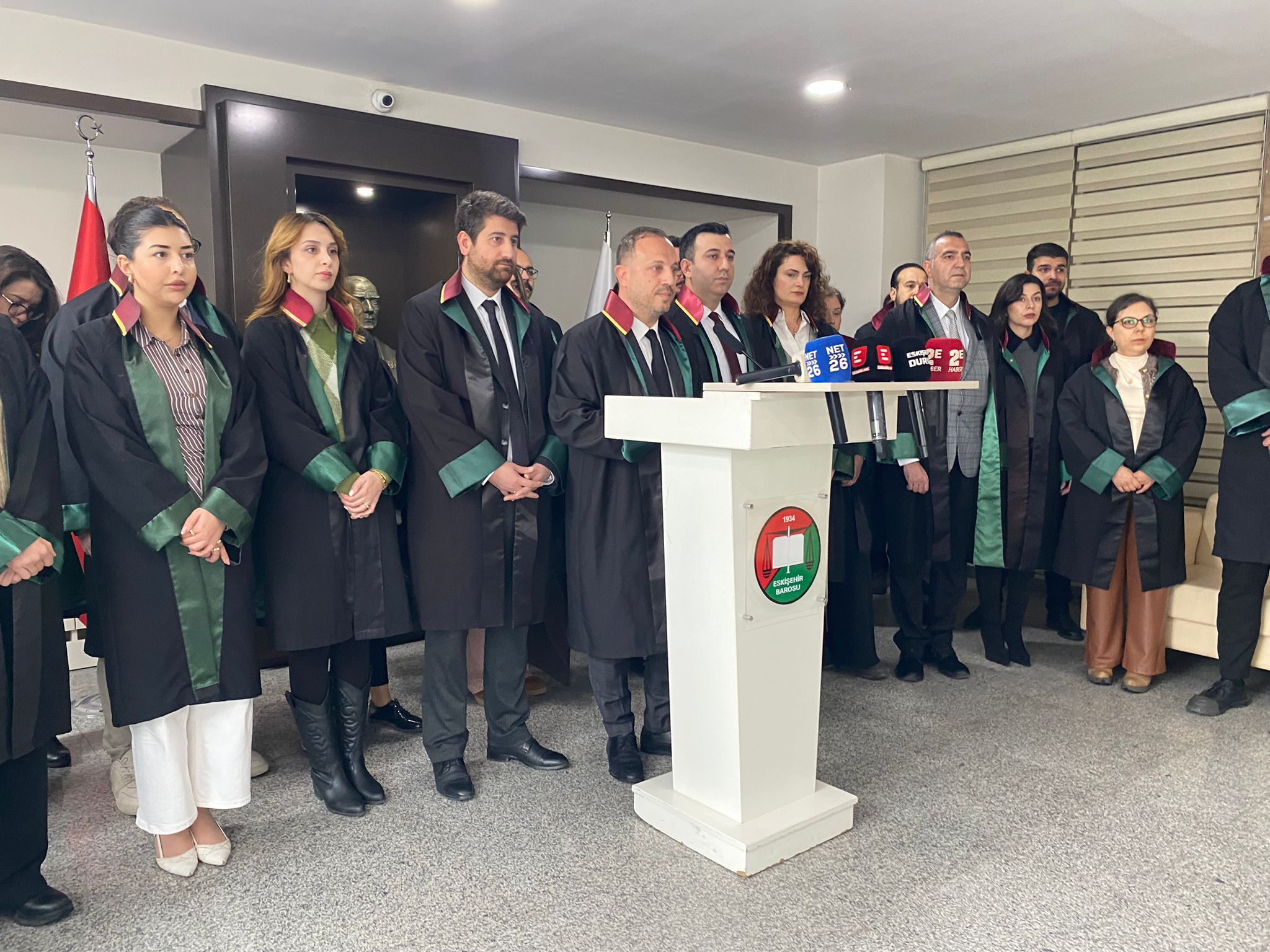 Eskişehir Barosu Avukat Şiddetine Tepki Gösterdi (4)