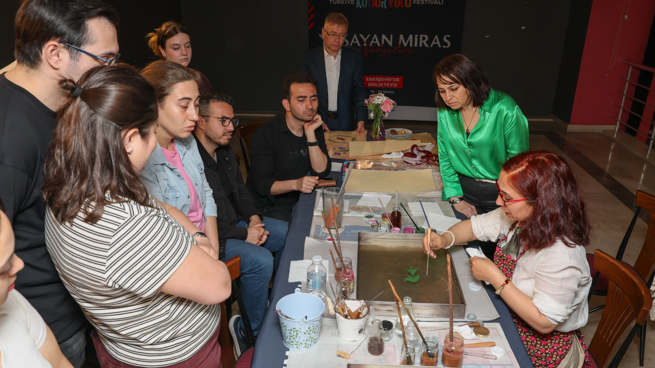 Eskişehir’de Kültür Yolu Coşkusu İlk Günden Yoğun İlgi Gördü