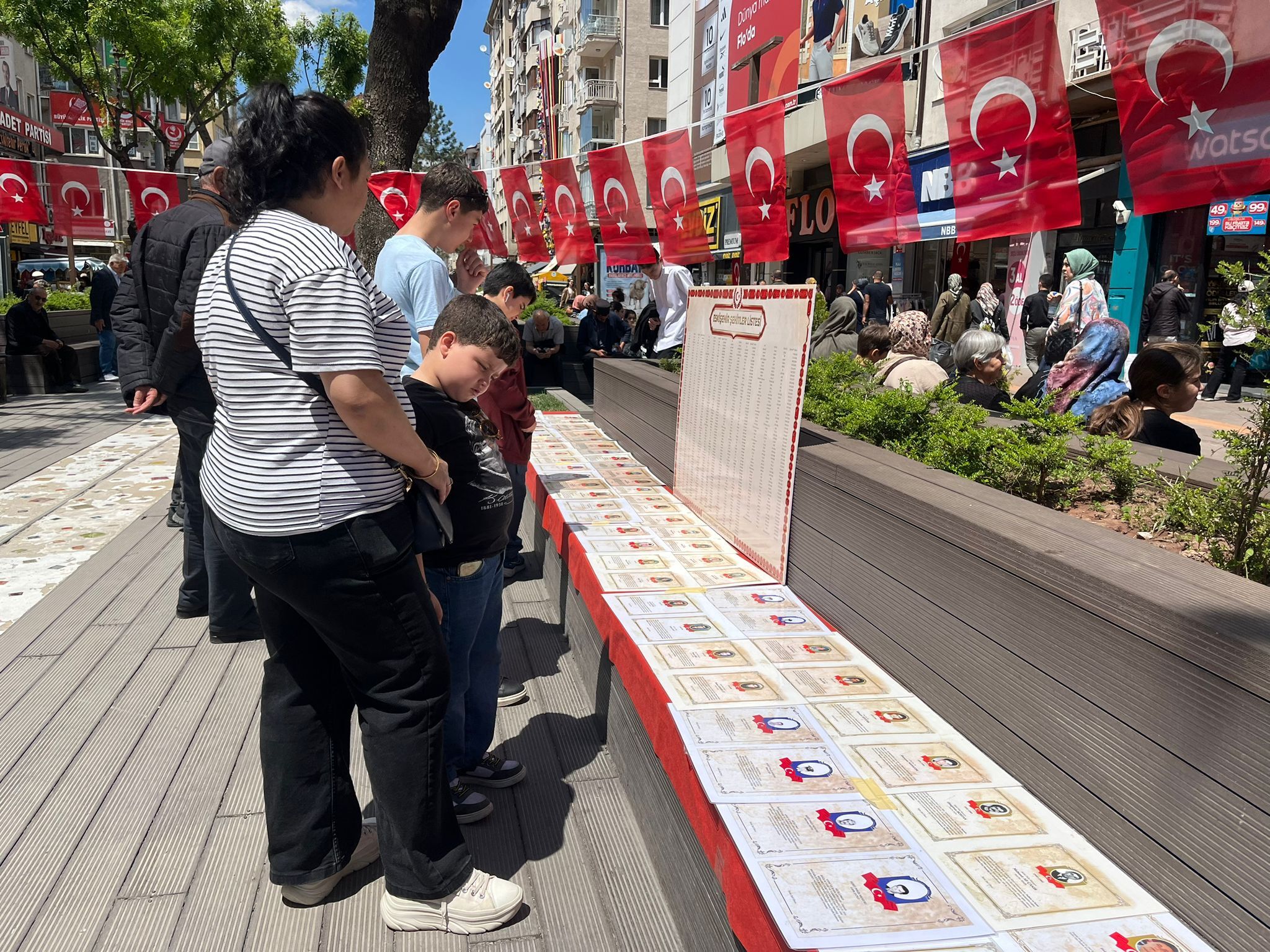 İyi̇ Parti’den Hamamyolu’nda Şehitler Sergisi (6)